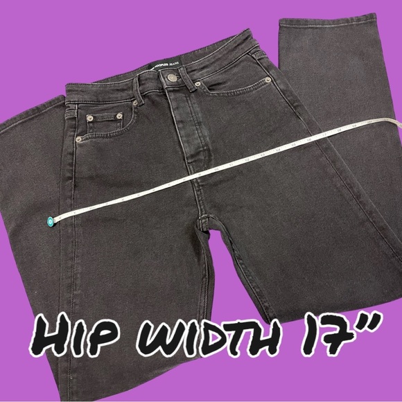 NWOT‼️The Kooples tapered relaxed fit jeans in black vintage wash. Size 27 👖 - Picture 7 of 11